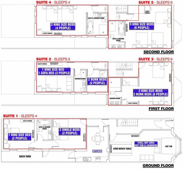 Saltrock Luxury Apartment Blackpool Extérieur photo
